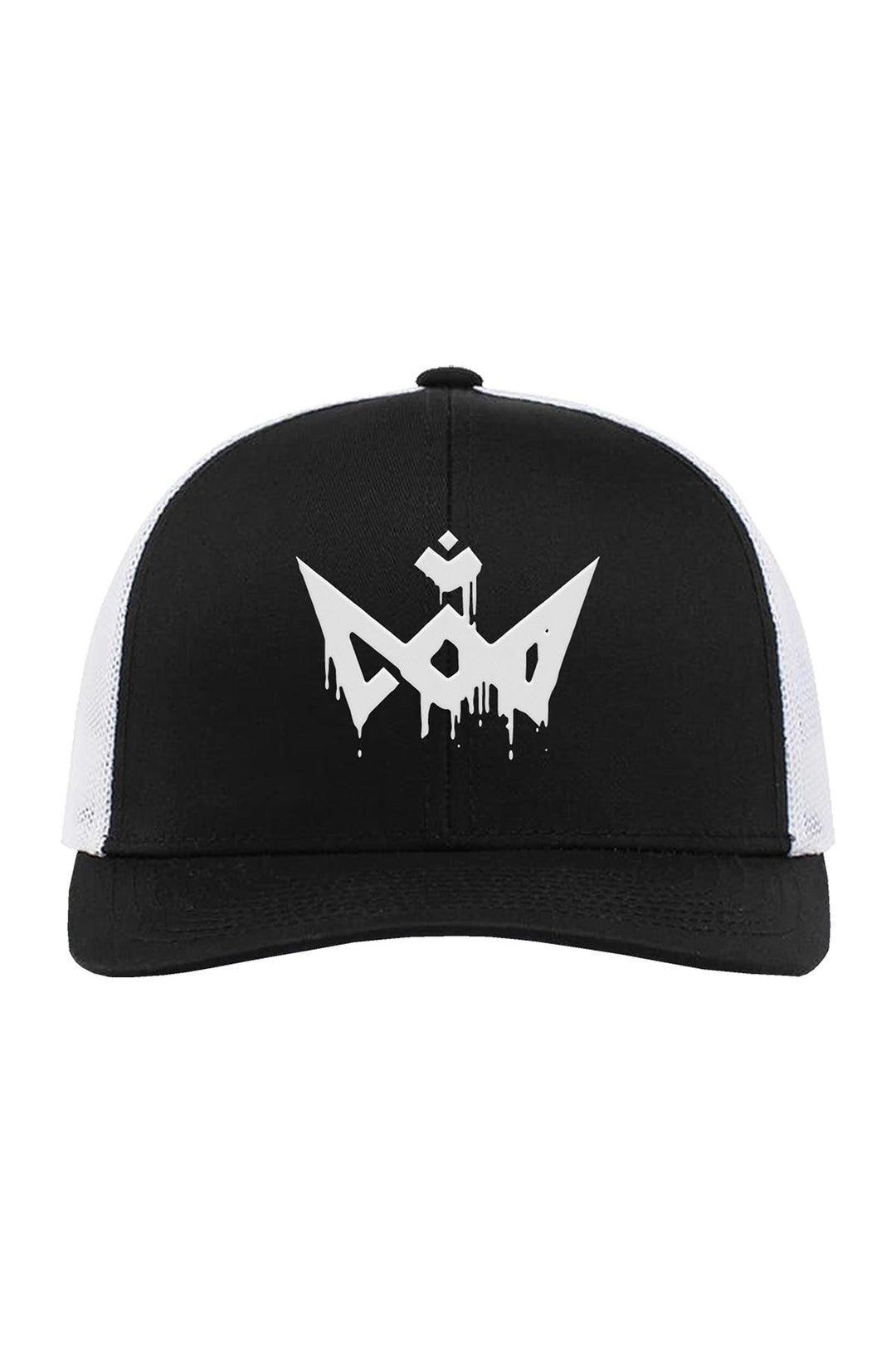 Trucker Snapback Cap - Drippy Crown Embroidery