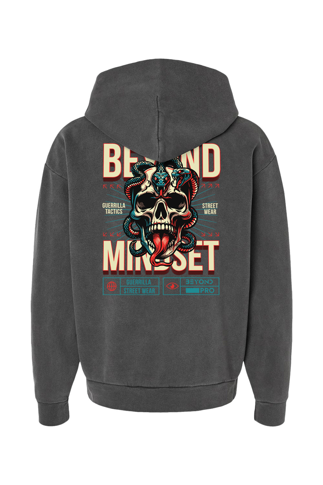 Mainstreet Hooded Sweatshirt - Skull