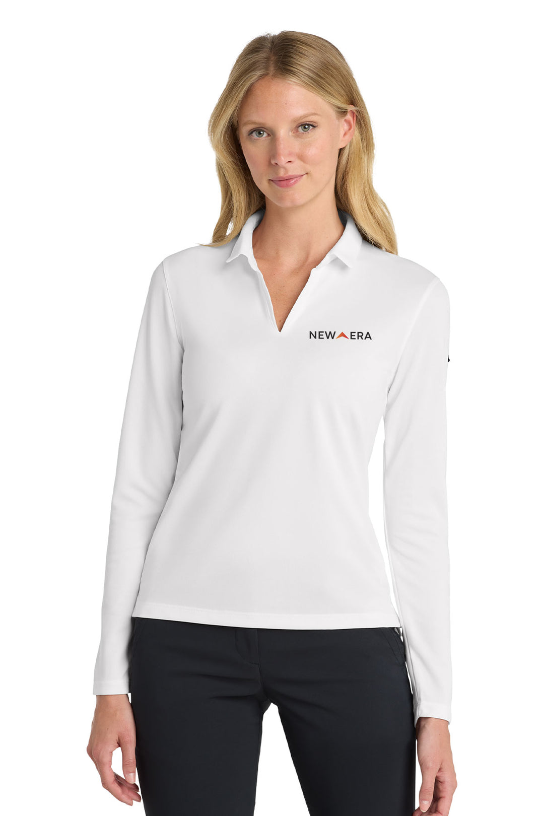 Ladies Dri-FIT Micro Pique 2.0 Long Sleeve Polo