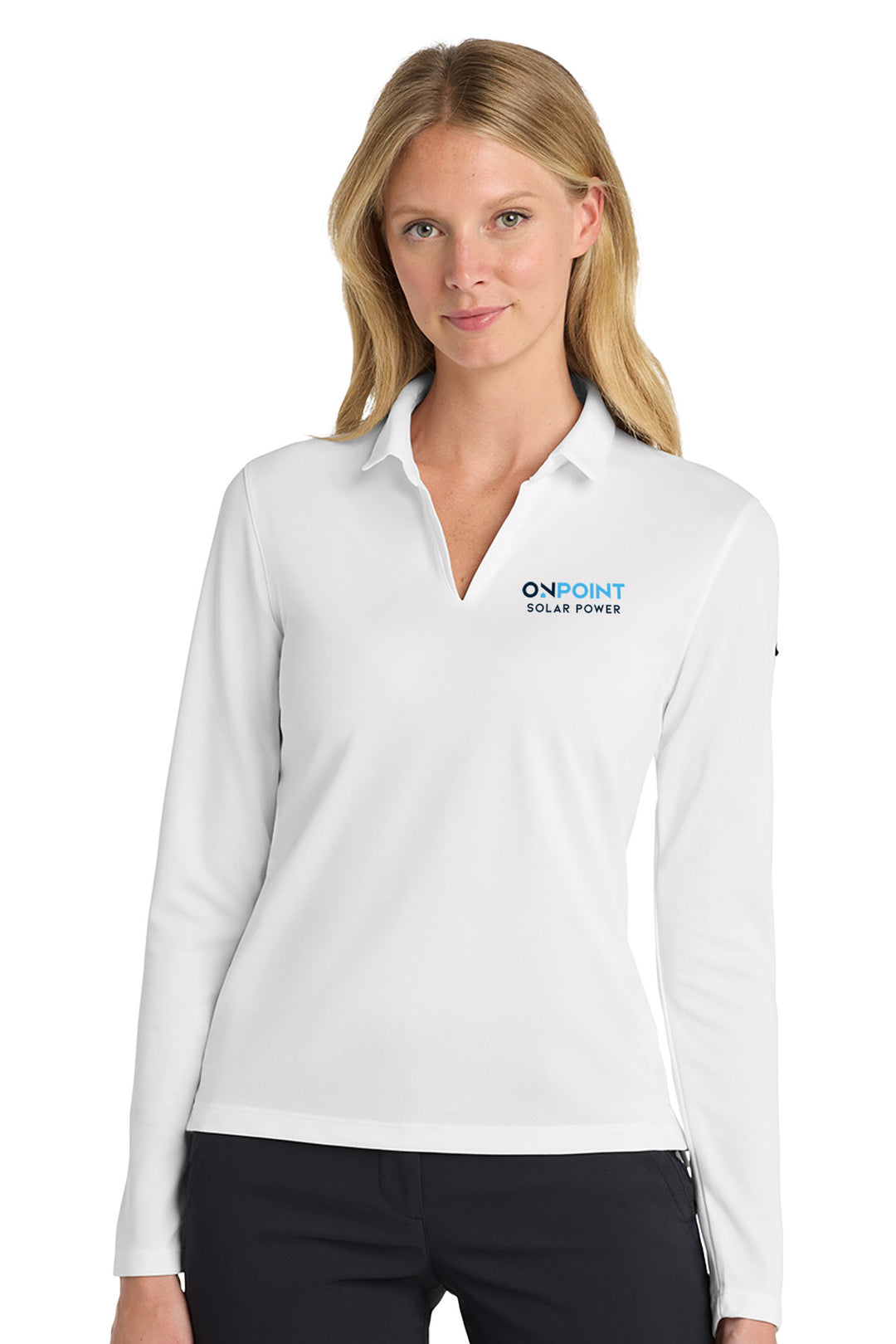 Ladies Dri-FIT Micro Pique 2.0 Long Sleeve Polo