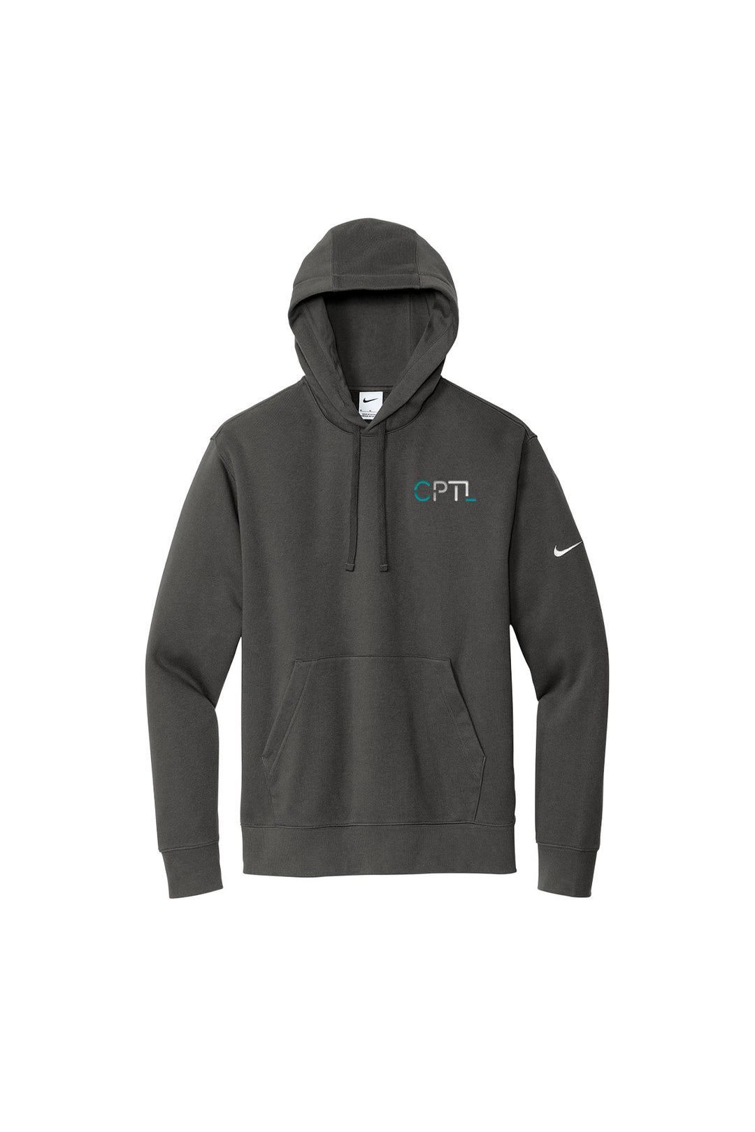 Club Fleece Sleeve Swoosh Pullover Hoodie