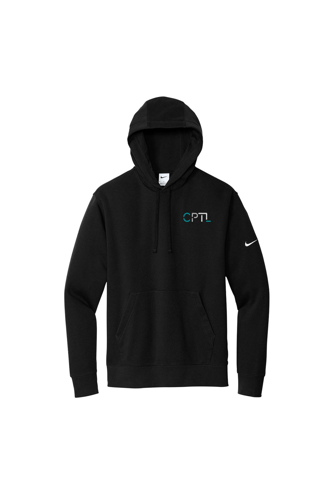 Club Fleece Sleeve Swoosh Pullover Hoodie