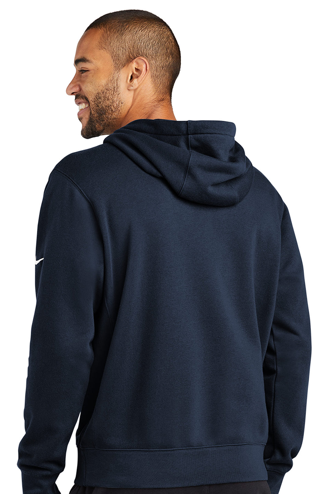 Club Fleece Sleeve Swoosh Pullover Hoodie