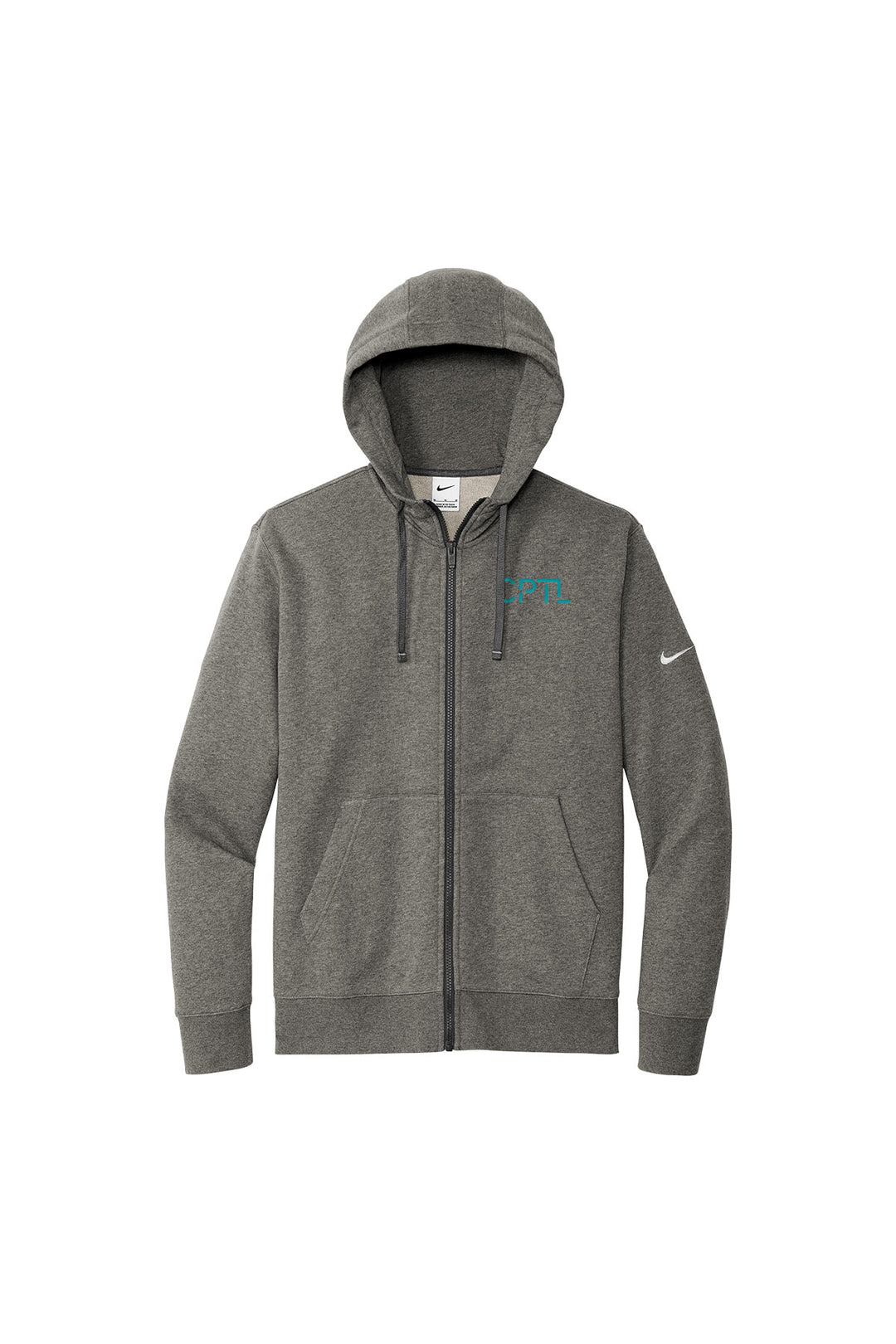 Club Fleece Sleeve Swoosh Full-Zip Hoodie