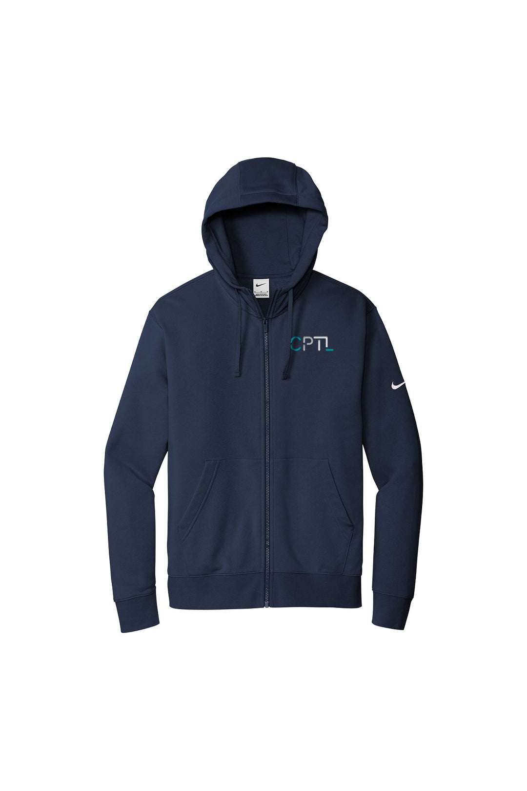 Club Fleece Sleeve Swoosh Full-Zip Hoodie