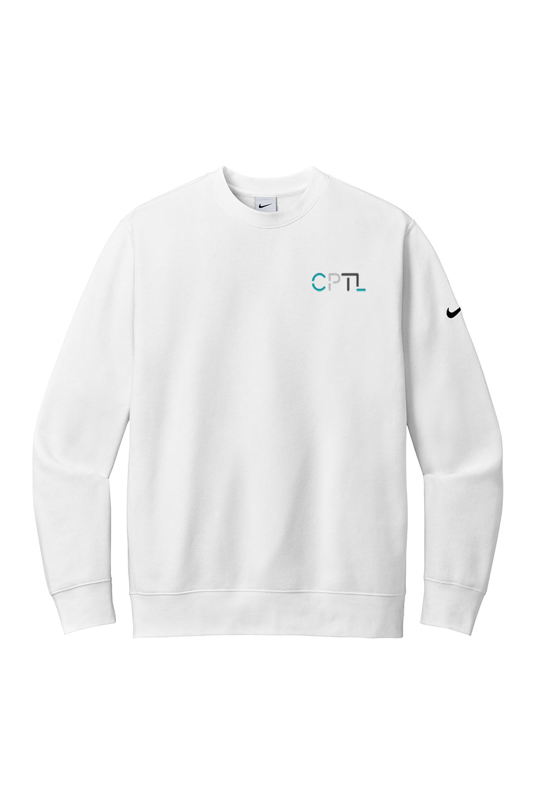 Club Fleece Sleeve Swoosh Crew