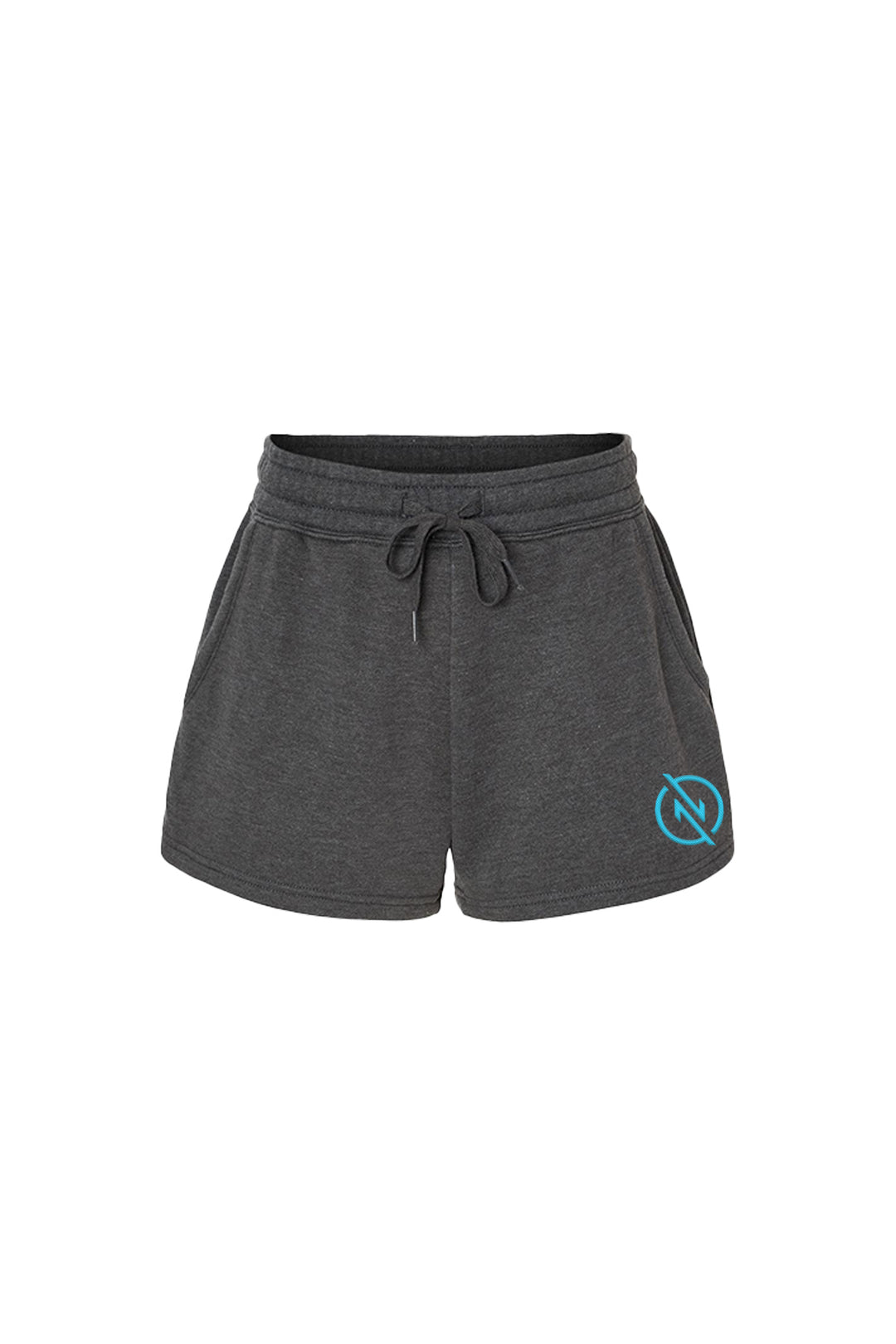 Ladies Lightweight California Wave Wash Fleece Shorts