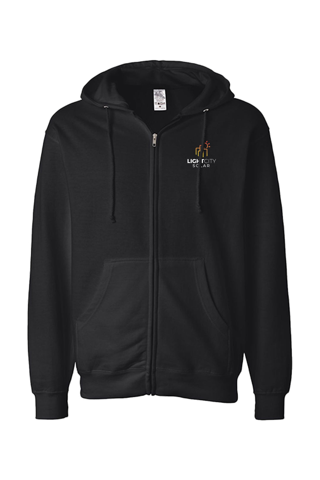 Midweight Full-Zip Hooded Sweatshirt