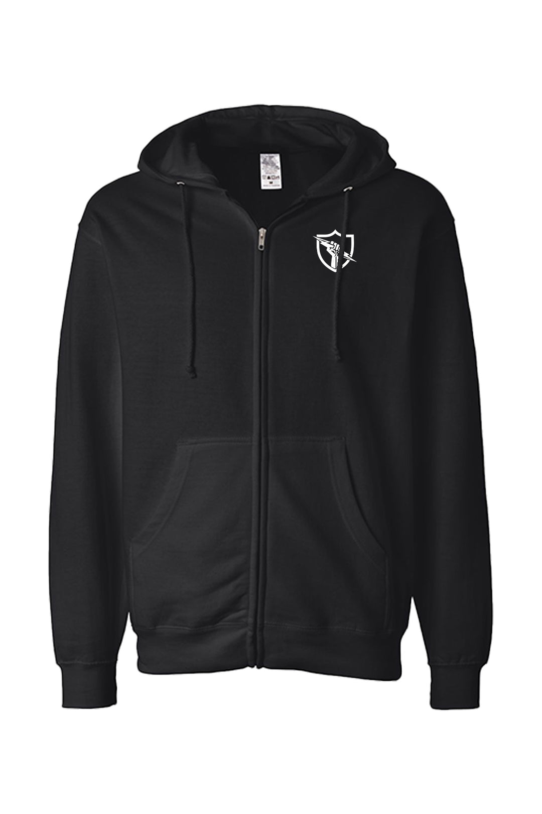 Midweight Full-Zip Hooded Sweatshirt