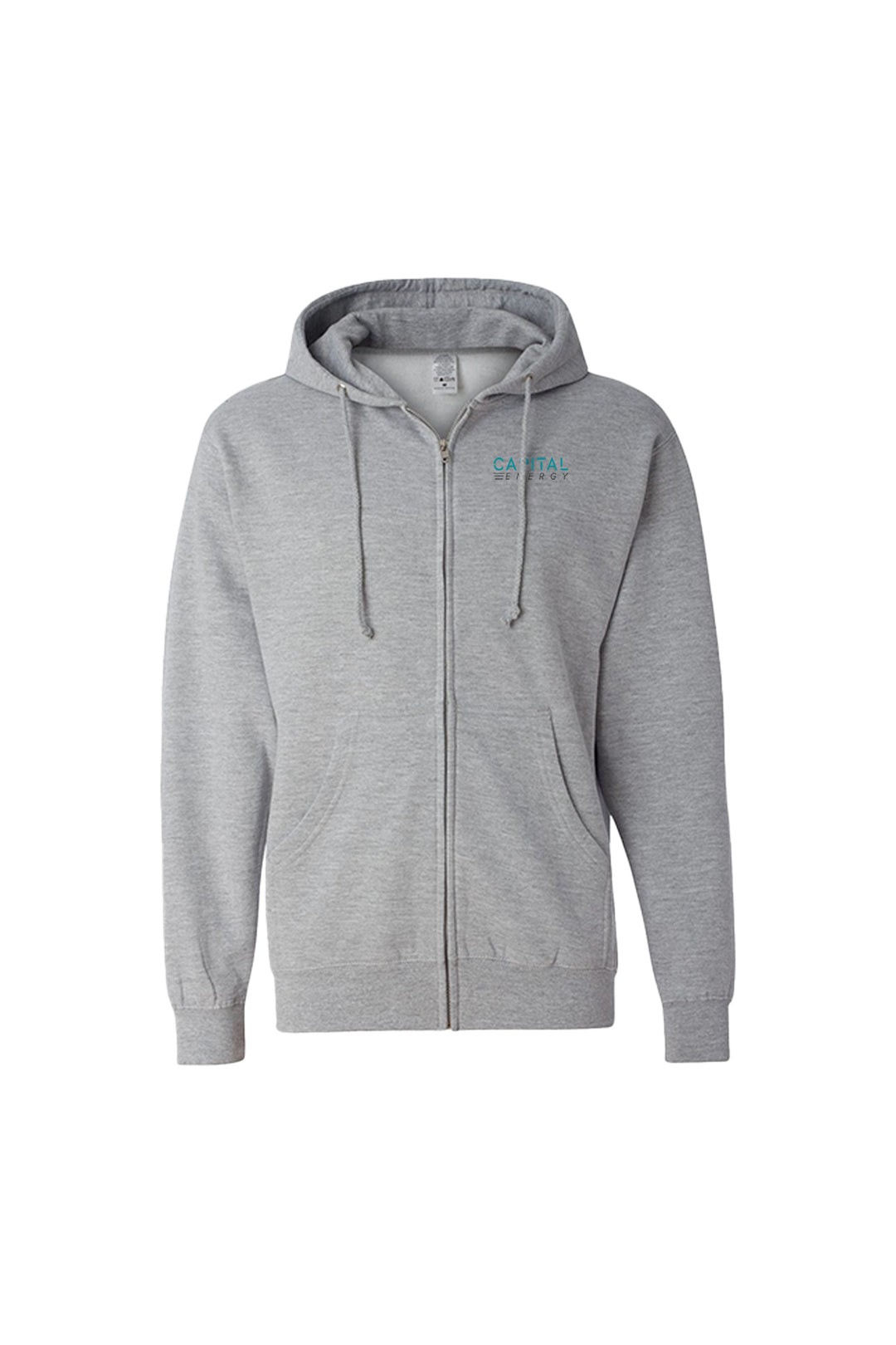 Midweight Full-Zip Hooded Sweatshirt