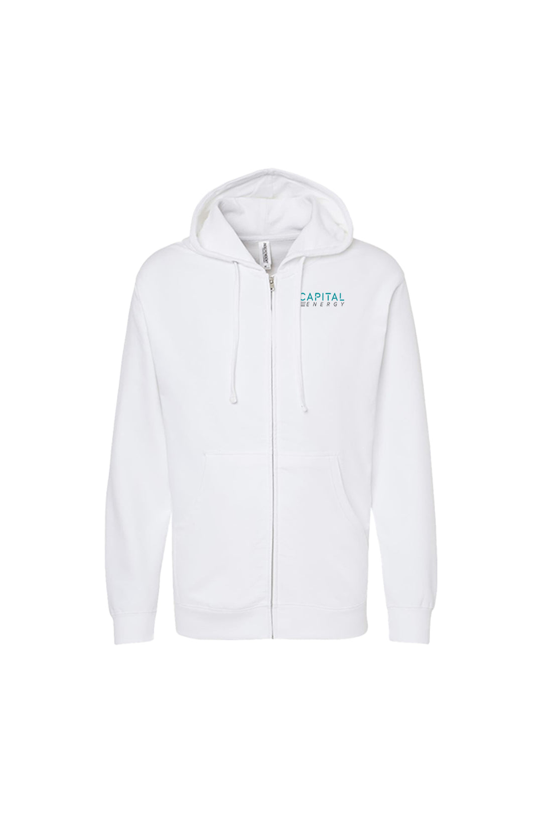 Midweight Full-Zip Hooded Sweatshirt