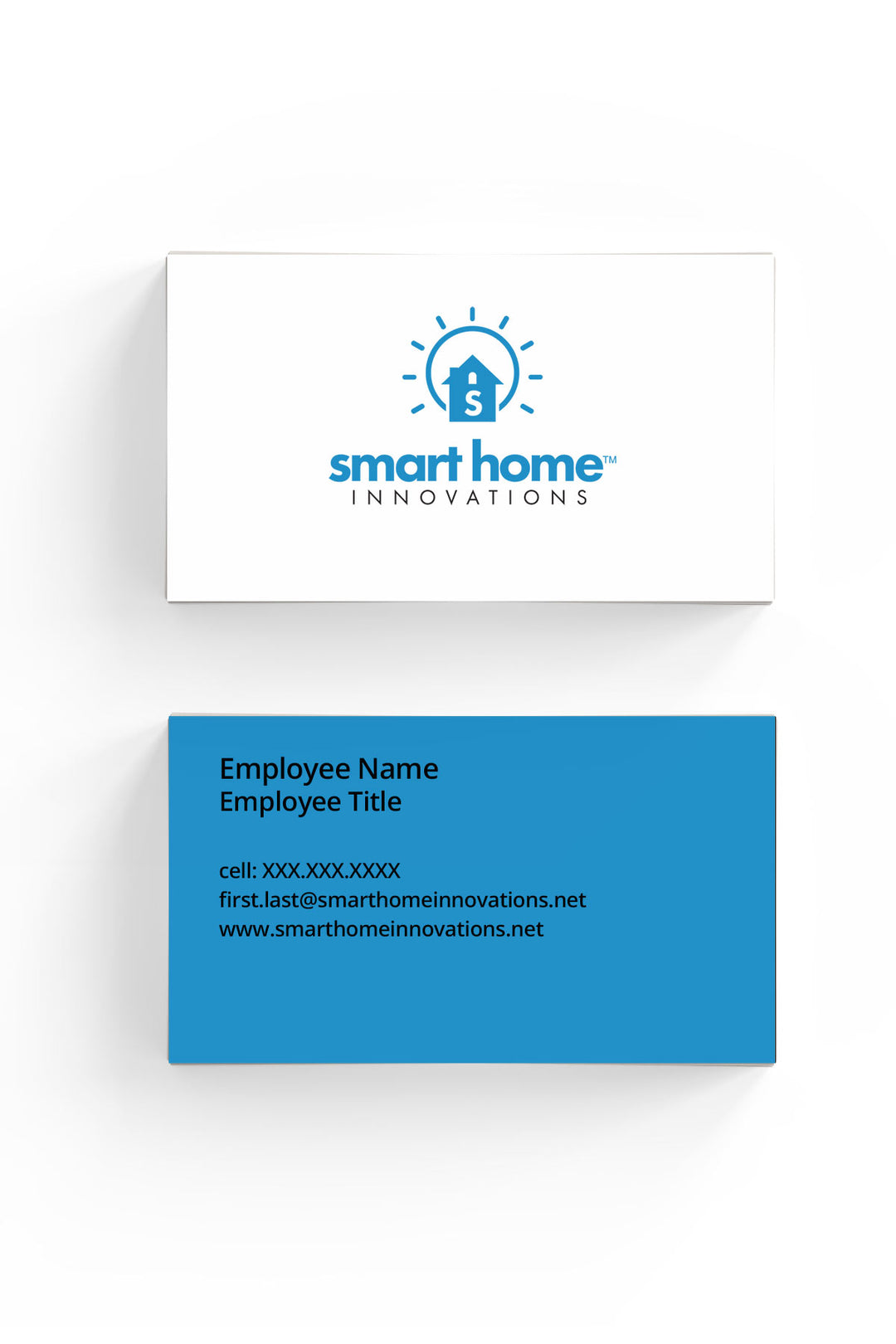 Smart Home Innovations Business Cards