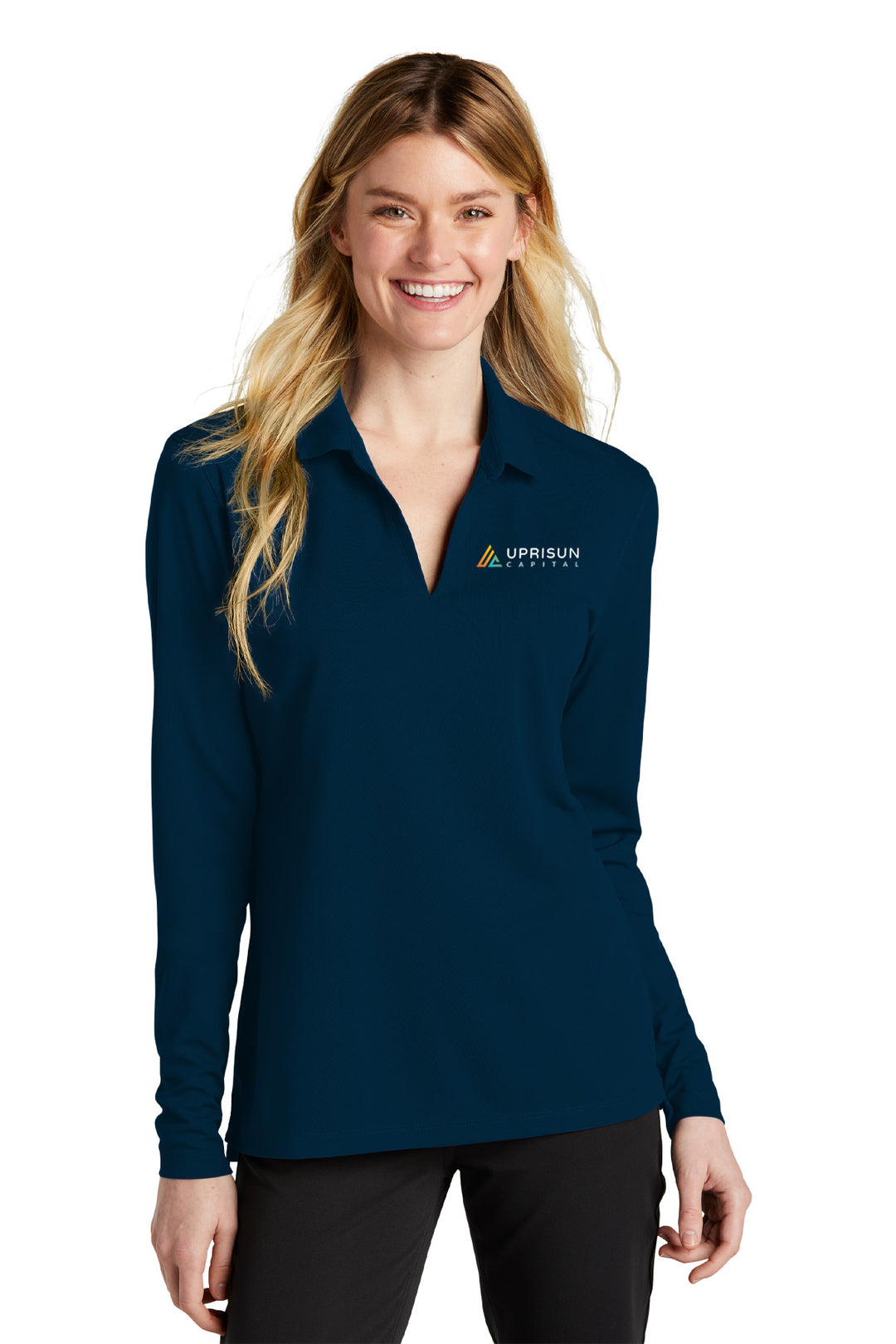 Ladies Dri-FIT Micro Pique 2.0 Long Sleeve Polo